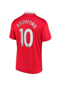Fotbalové Dres Manchester United Marcus Rashford #10 Domácí Oblečení 2022-23 Krátký Rukáv